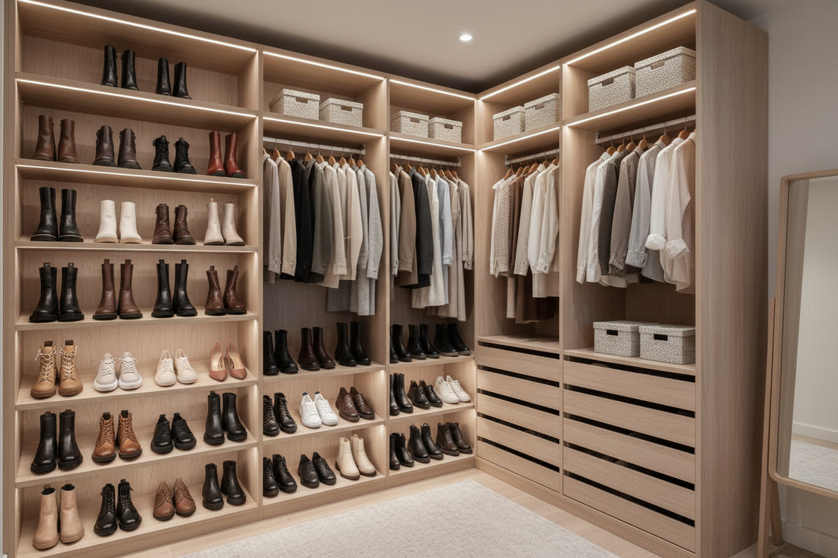 Closet & Shoe Storage