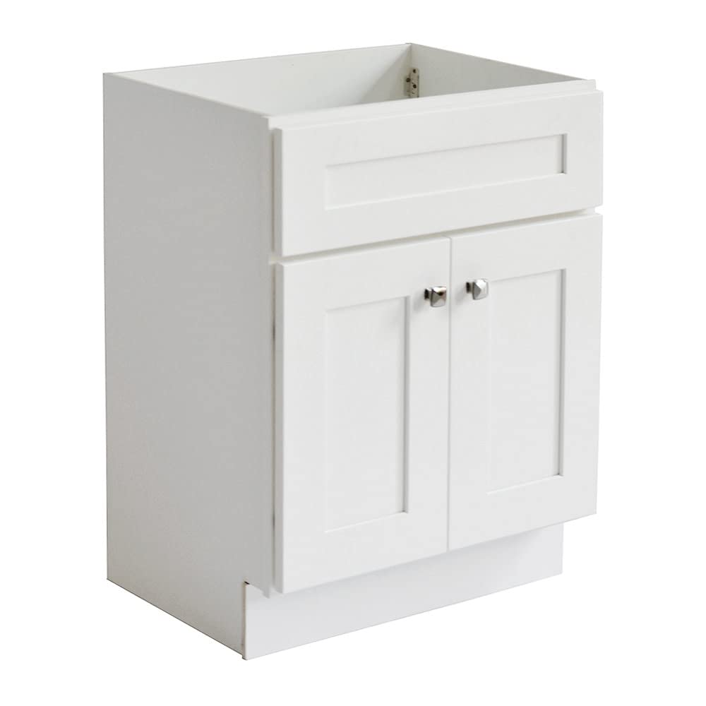 Design House Brookings Bathroom Vanity, 24", White