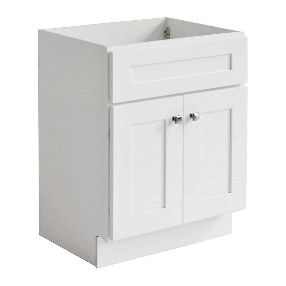 Design House Brookings Bathroom Vanity, 24", White