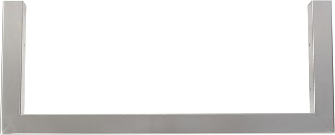 Bull Outdoor Products Premium Components for Outdoor Kitchen BBQ Island Power Burner Finishing Frame with Reveal