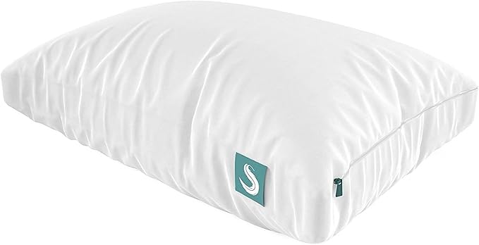 Sleepgram Cooling Bed Pillow & Removable Cover for Sleeping Sets, King Size