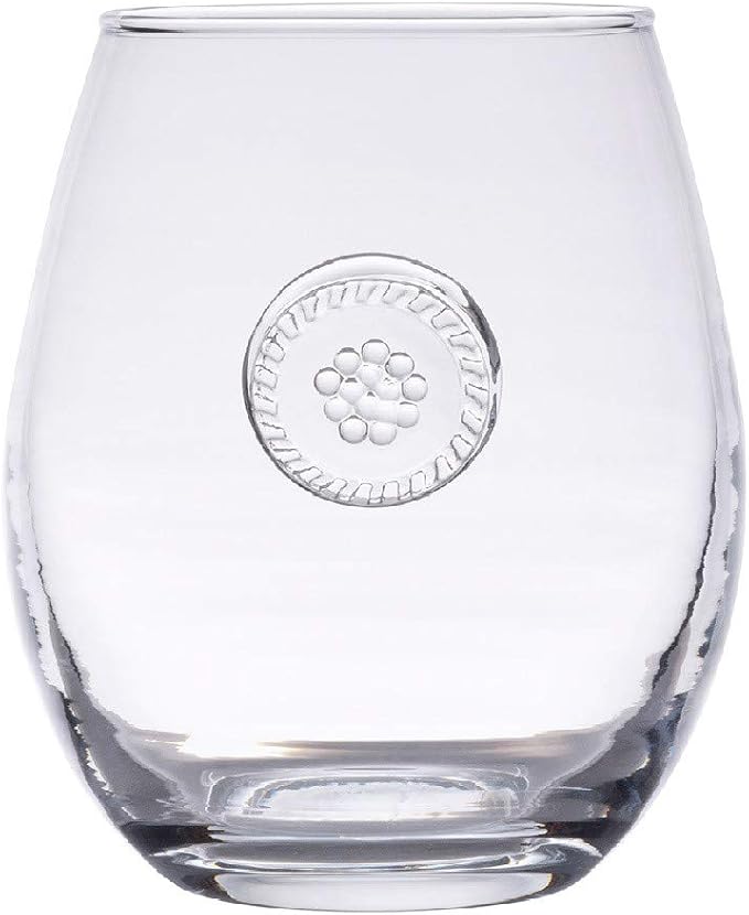 Juliska Berry & Thread Stemless White Wine Glass