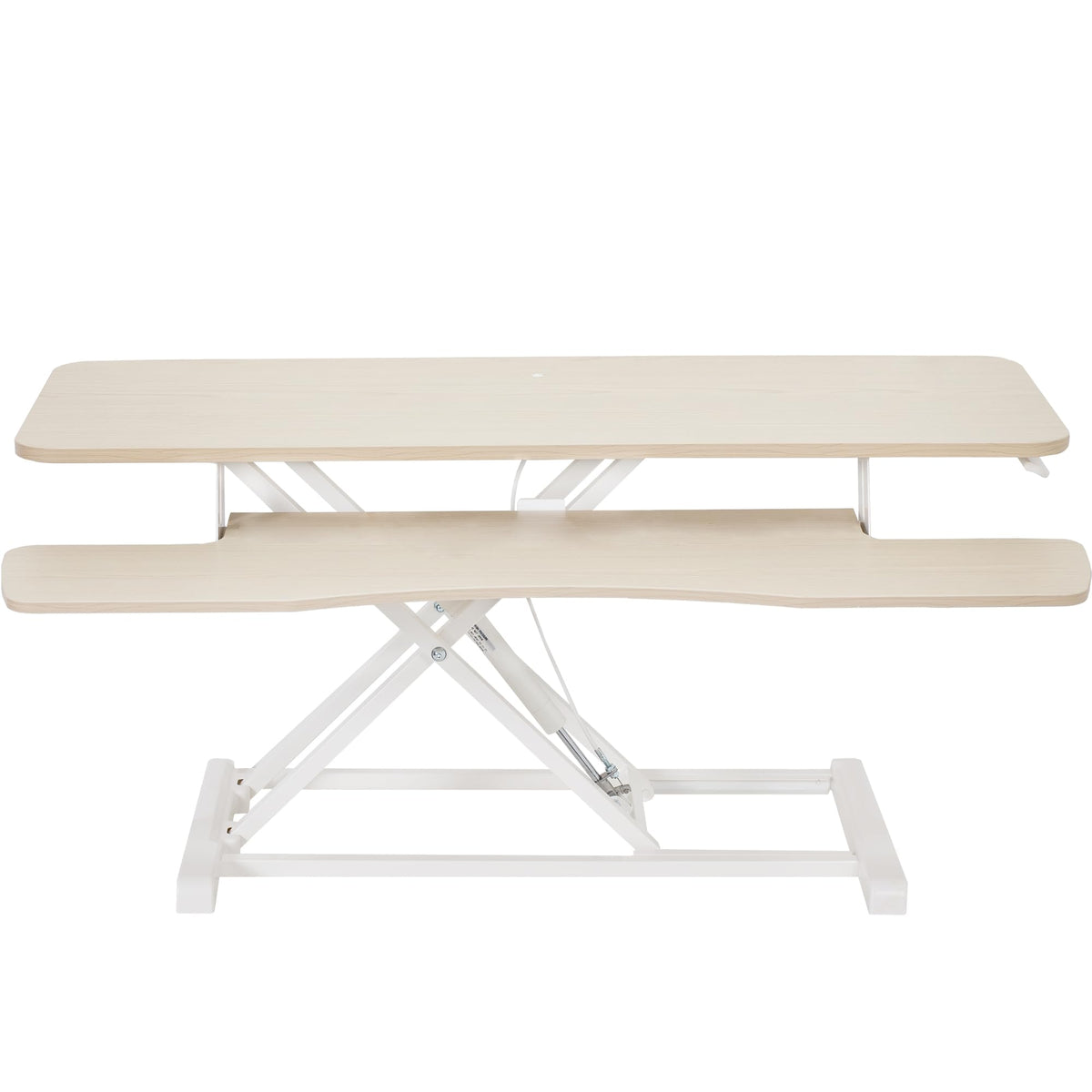 VIVO Light Wood 42 inch Standing Desk Converter, DESK-V042KF