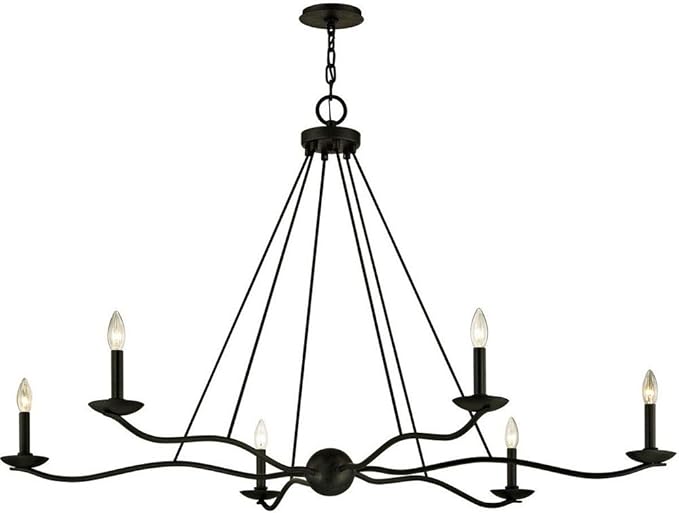 Troy Lighting F6306 Sawyer - Six Light Chandelier,