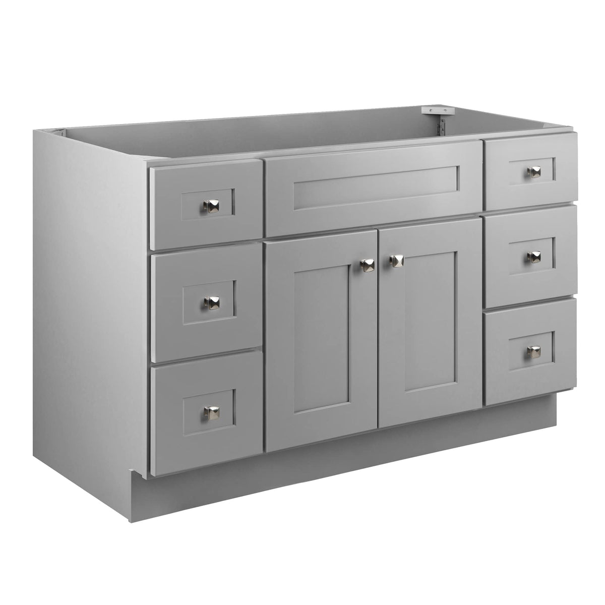 Design House Brookings Bathroom Vanity, 48", Gray