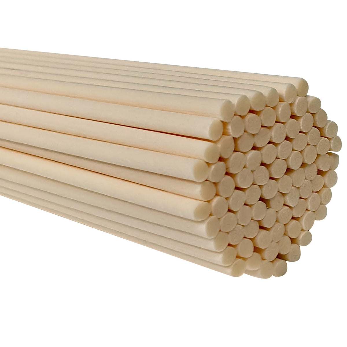 10inch Diffuser Replacement Sticks - 60Pcs Fiber Reed Fragrance Sticks Refill for Home and Bathroom - Rattan Essential Oil Sticks for Scented Diffuser