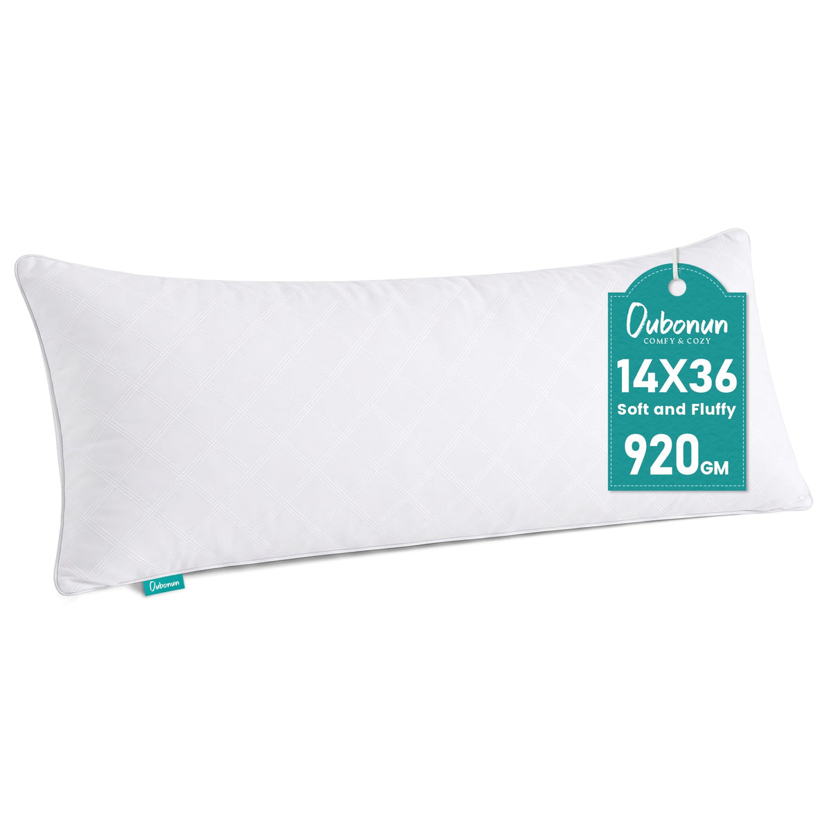 Oubonun 14 x 36 Lumbar Pillow Inserts Pack of 1,Soft Long Cushion Inner