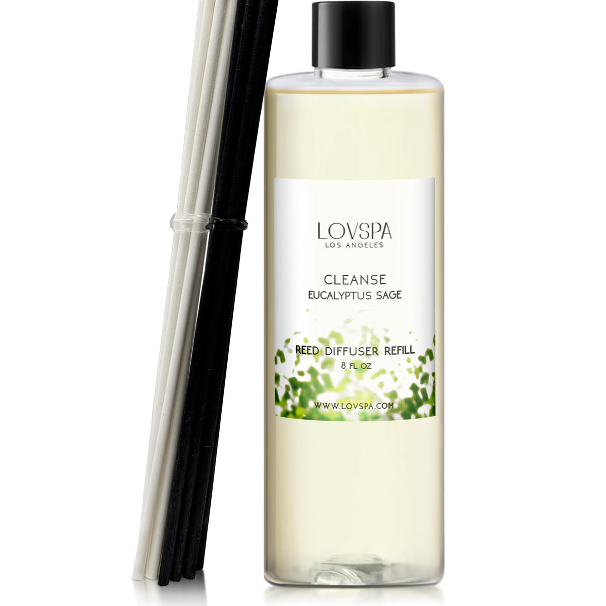 Reed Diffuser Refill Oil, CLEANSE Eucalyptus Sage 8 fl oz, Home Scent