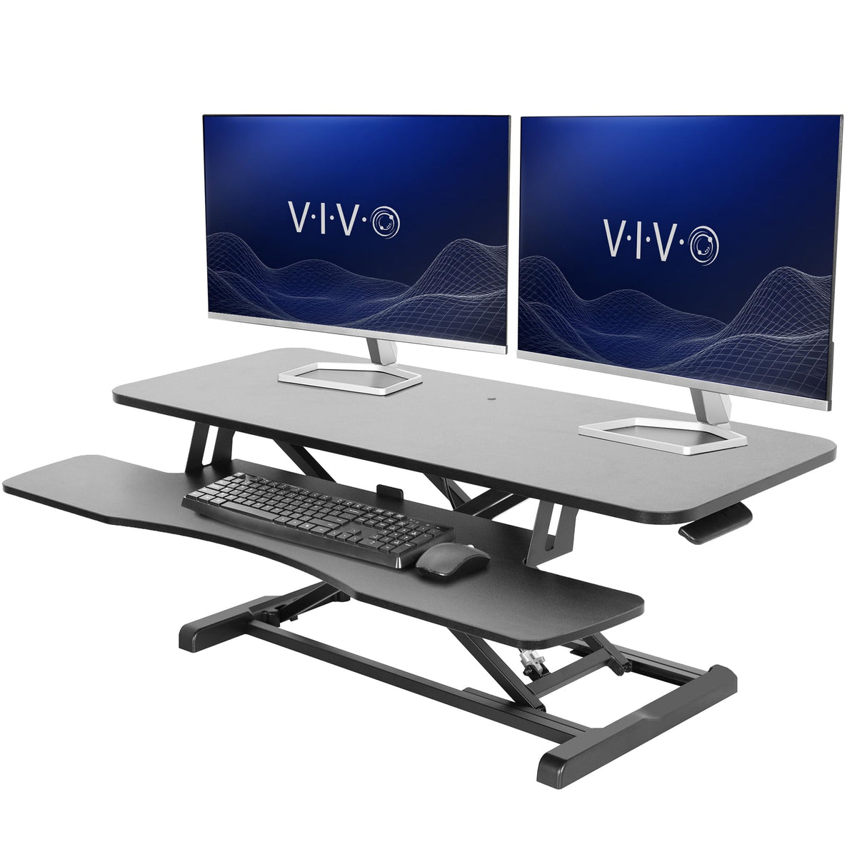 VIVO Black 42 in Standing Desk Converter, DESK-V042KB