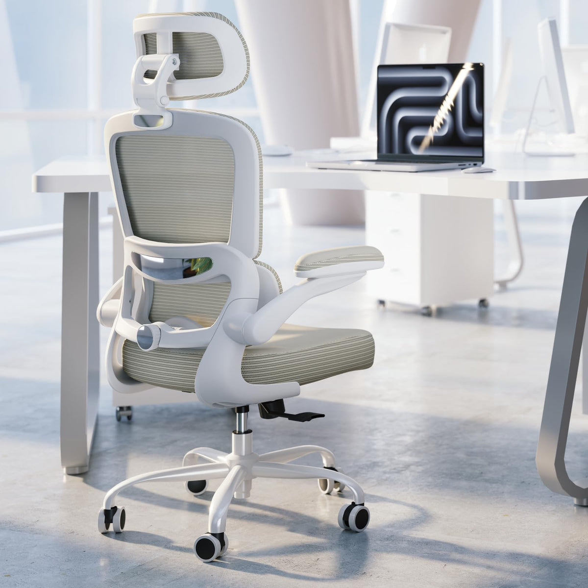 TRALT Ergonomic Office Chair Desk Chair with Adjustable Lumbar Support