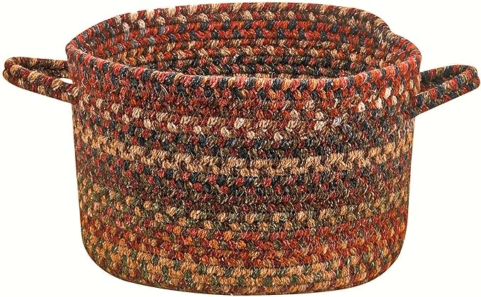 Capel American Heritage Woodstone 0' 12" Basket Braided Rug