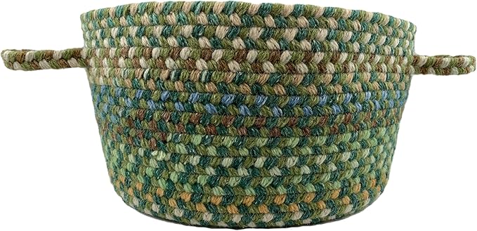 American Heritage Sage 0' 20" Basket Braided Rug
