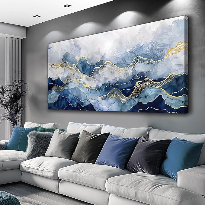 FUHAIHUA Canvas Wall Art For Living Room Large Decor For Bedroom Office Decorations Ink Abstract Paintings Minimalism Pictures Canvas Artwork Modern Home Decor Posters Hotel Mural