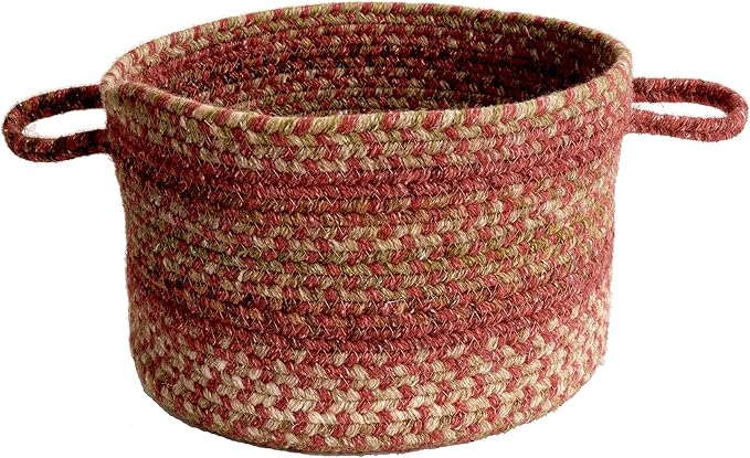 Capel American Heritage Spice 0' 20" Basket Braided Rug