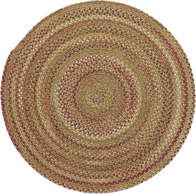 Capel American Heritage Foliage 0' 36" Round Braided Rug